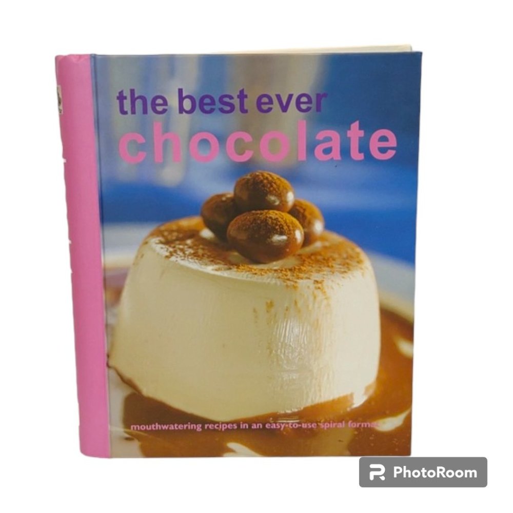 The Best Ever Chocolate Spiral Bound Recipe Book- YUMMY